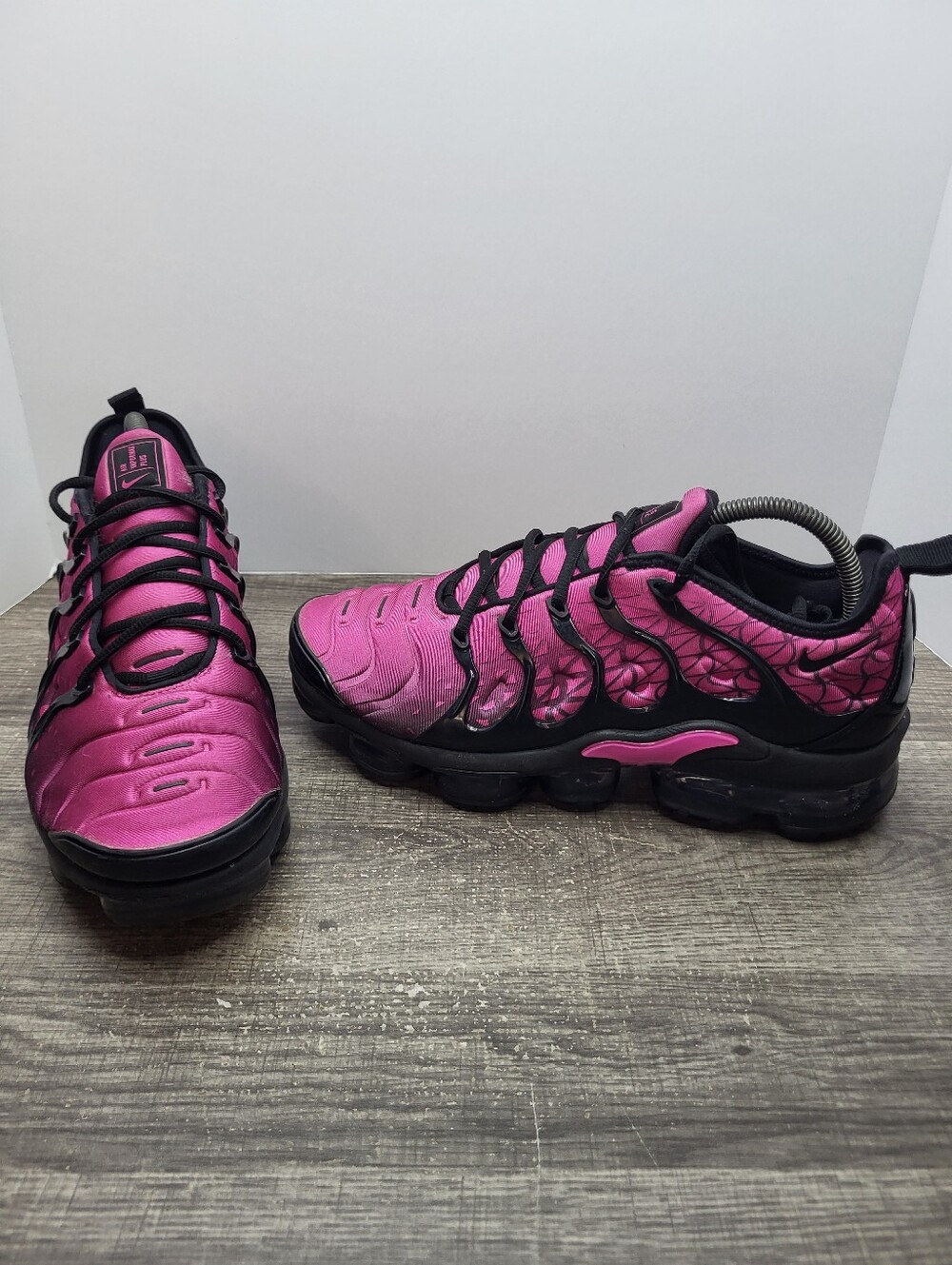 Nike Air VaporMax Plus Active Fuchsia 924453-603 Shoes Sneakers Mens Sz 9